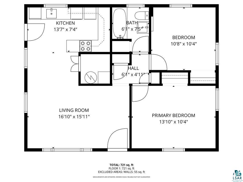 66 Banks Boulevard Silver Bay, MN 55614 - Photo 19 of 19 View of floor plan / room layout