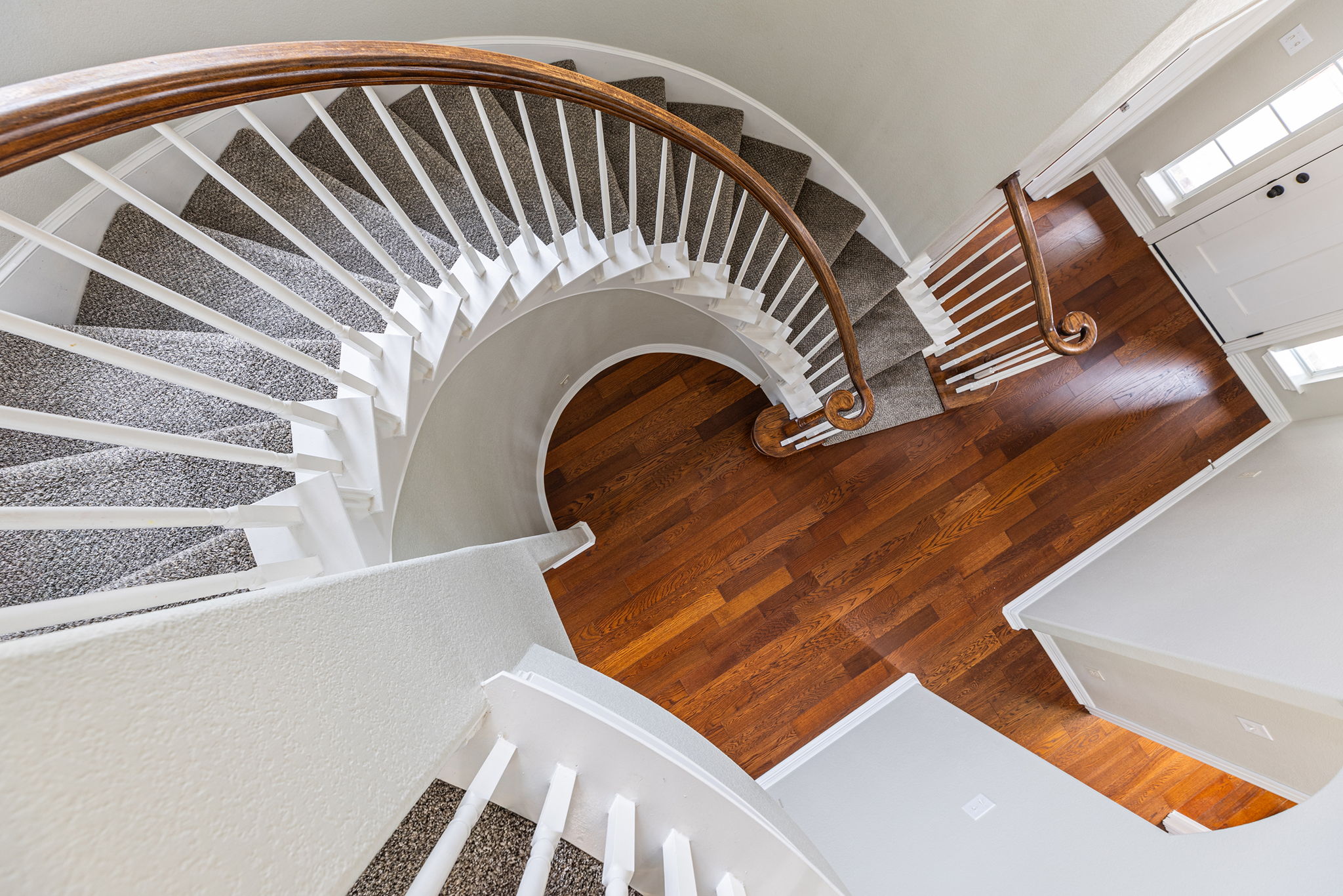 237 Cardinal Drive Paige, TX 78659 - Photo 20 of 37 Stairway featuring wood finished floors
