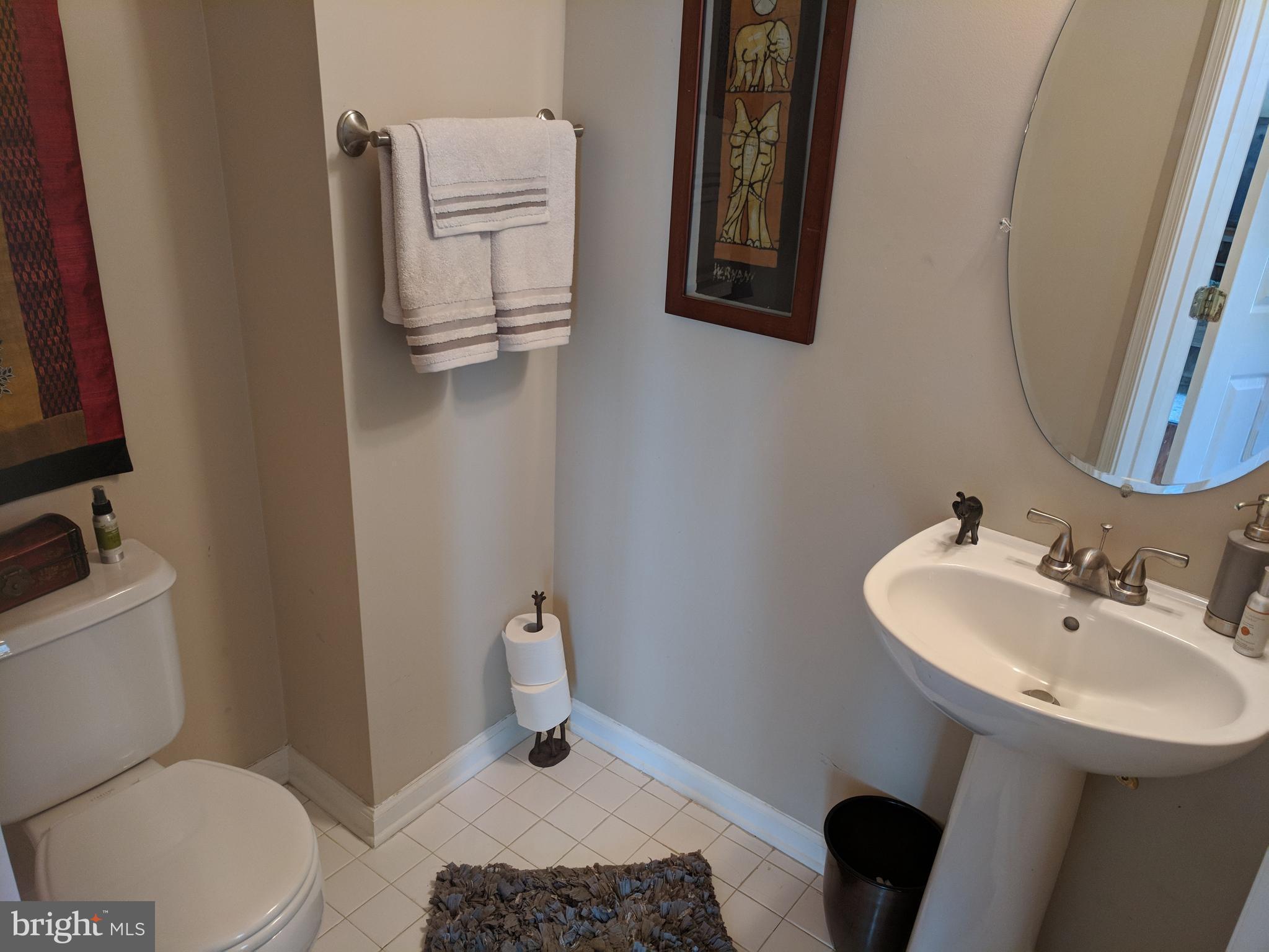 6325 Eagle Ridge Lane, Unit C Alexandria, VA 22312 - Photo 10 of 27 Half Bath on Main level