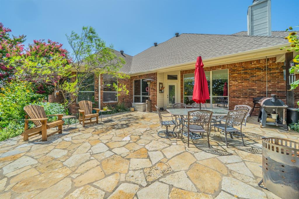 109 Overton Ridge Circle Weatherford, TX 76088 - Photo 23 of 27 Great Patio area to enjoy quiet time with family & fiends.