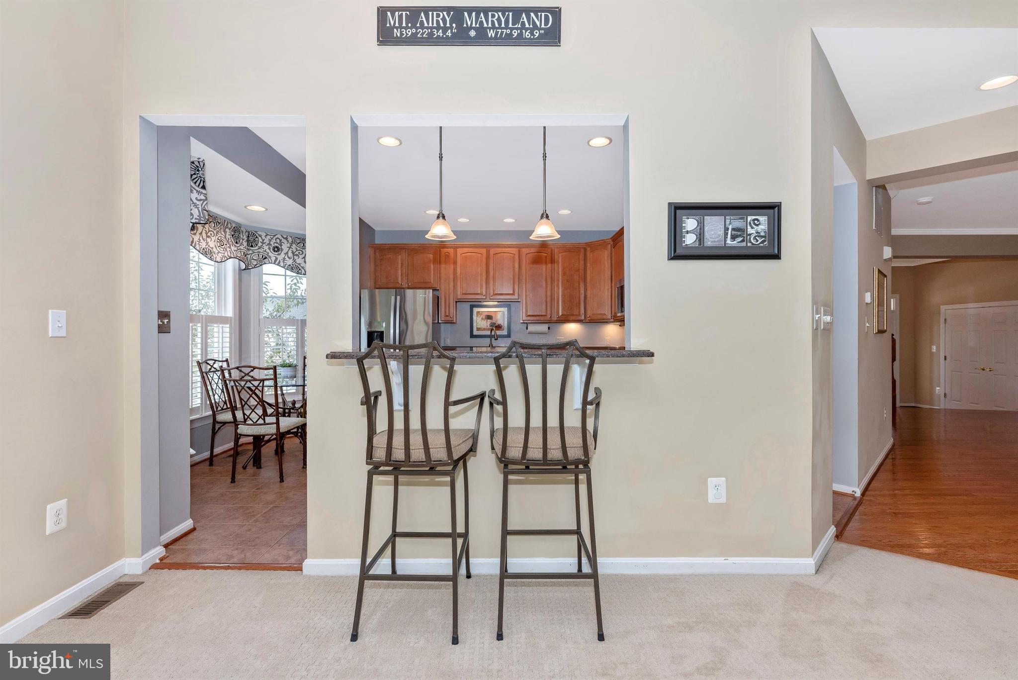 1514 Rising Ridge Road Mount Airy, MD 21771 - Photo 9 of 36 Breakfast Bar