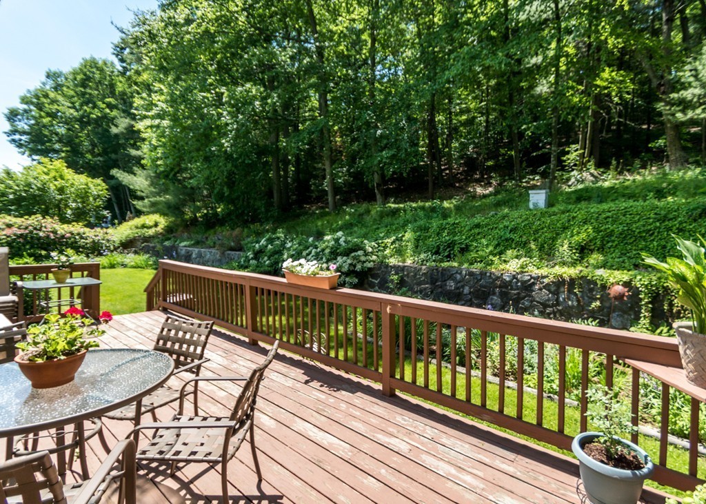 166 Totten Pond Road Waltham, MA 02451 - Photo 19 of 29 a view of a chairs and table on the wooden deck