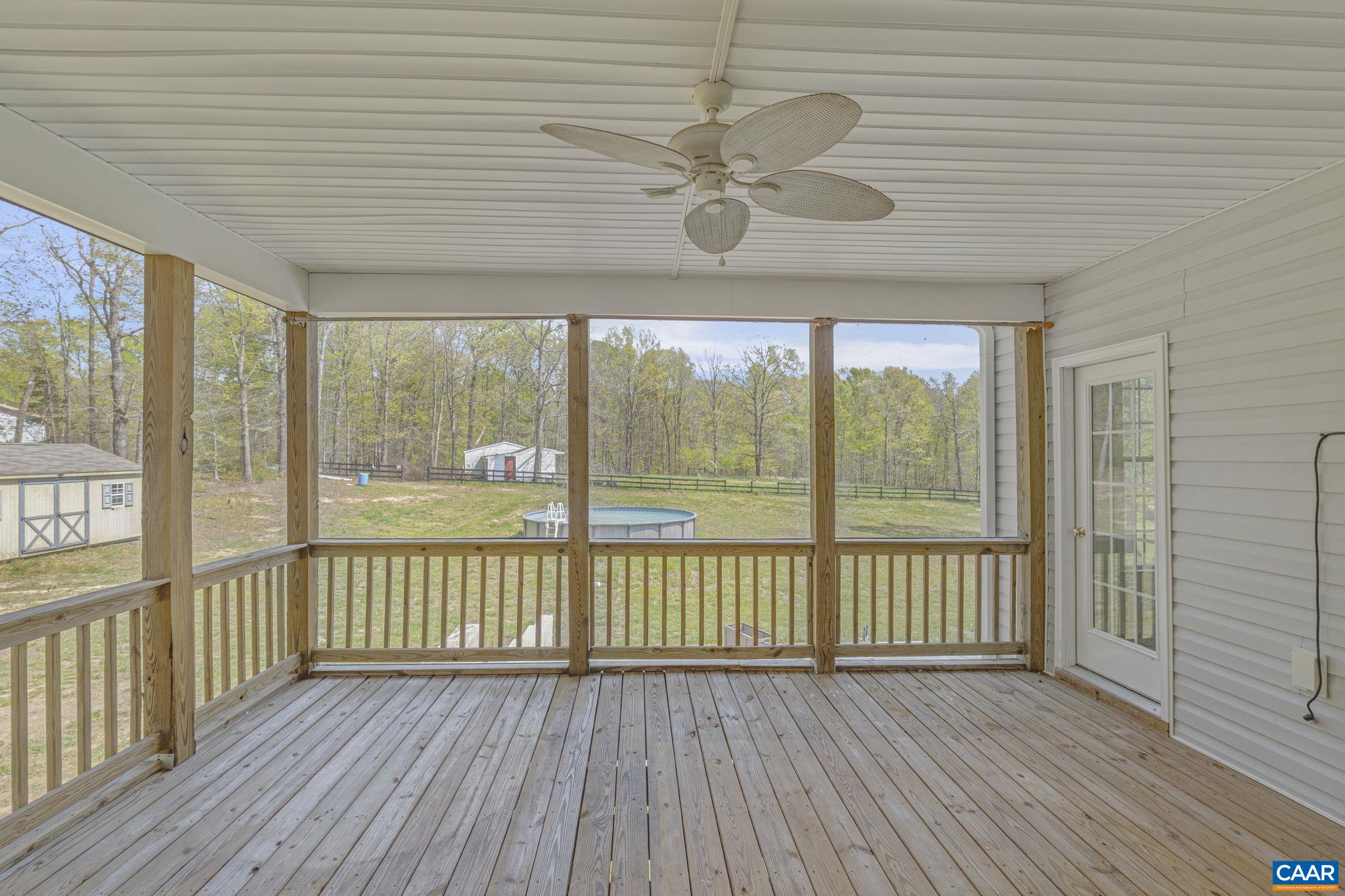 1130 Race Ground Road Rochelle, VA 22738 - Photo 33 of 58 Screened in side porch