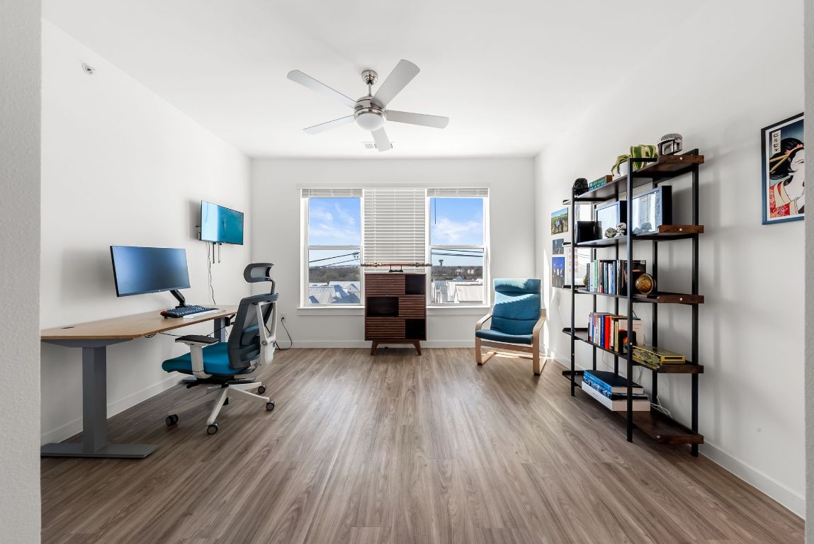 4801 Springdale Road, Unit 2410 Austin, TX 78723 - Photo 25 of 33 Spacious bedroom with ensuite bathroom and a walk-in closet!