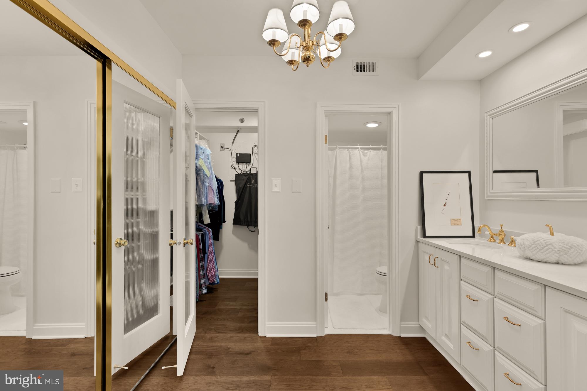 4550 North Park Avenue, Unit 614 Chevy Chase, MD 20815 - Photo 15 of 26 Walk in closet and dressing area, with separate WC