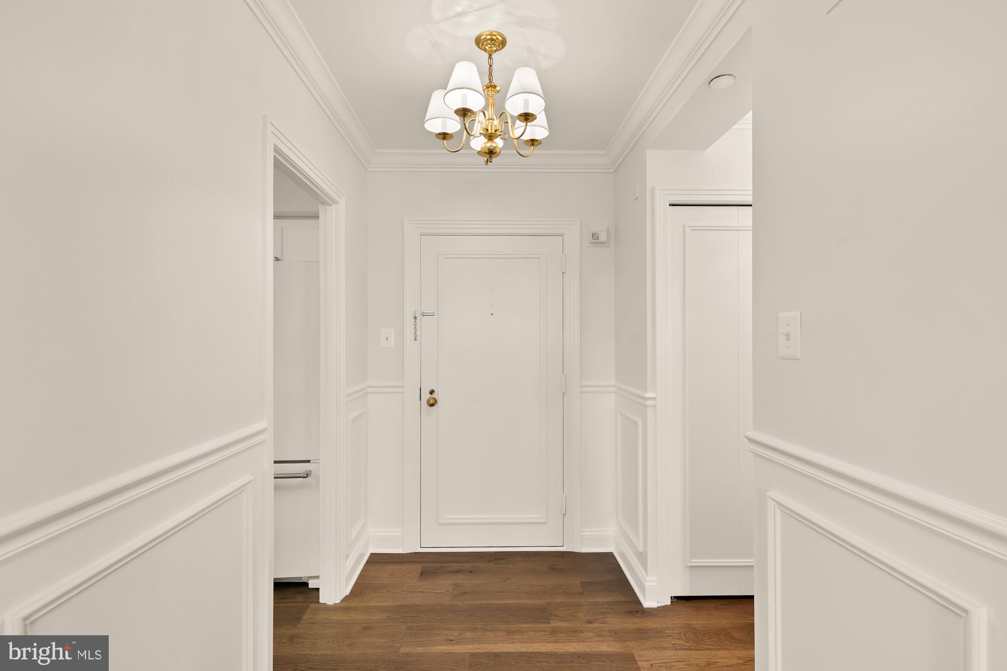 4550 North Park Avenue, Unit 614 Chevy Chase, MD 20815 - Photo 4 of 26 A formal entry foyer welcomes you inside