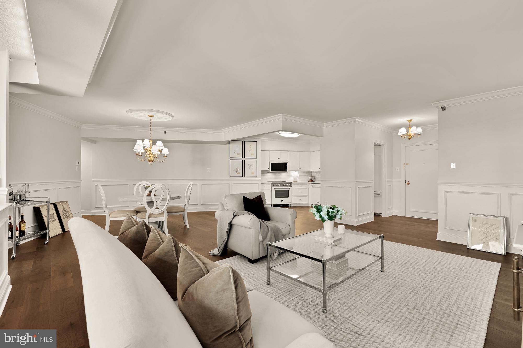 4550 North Park Avenue, Unit 614 Chevy Chase, MD 20815 - Photo 6 of 26 Plenty of room for entertaining