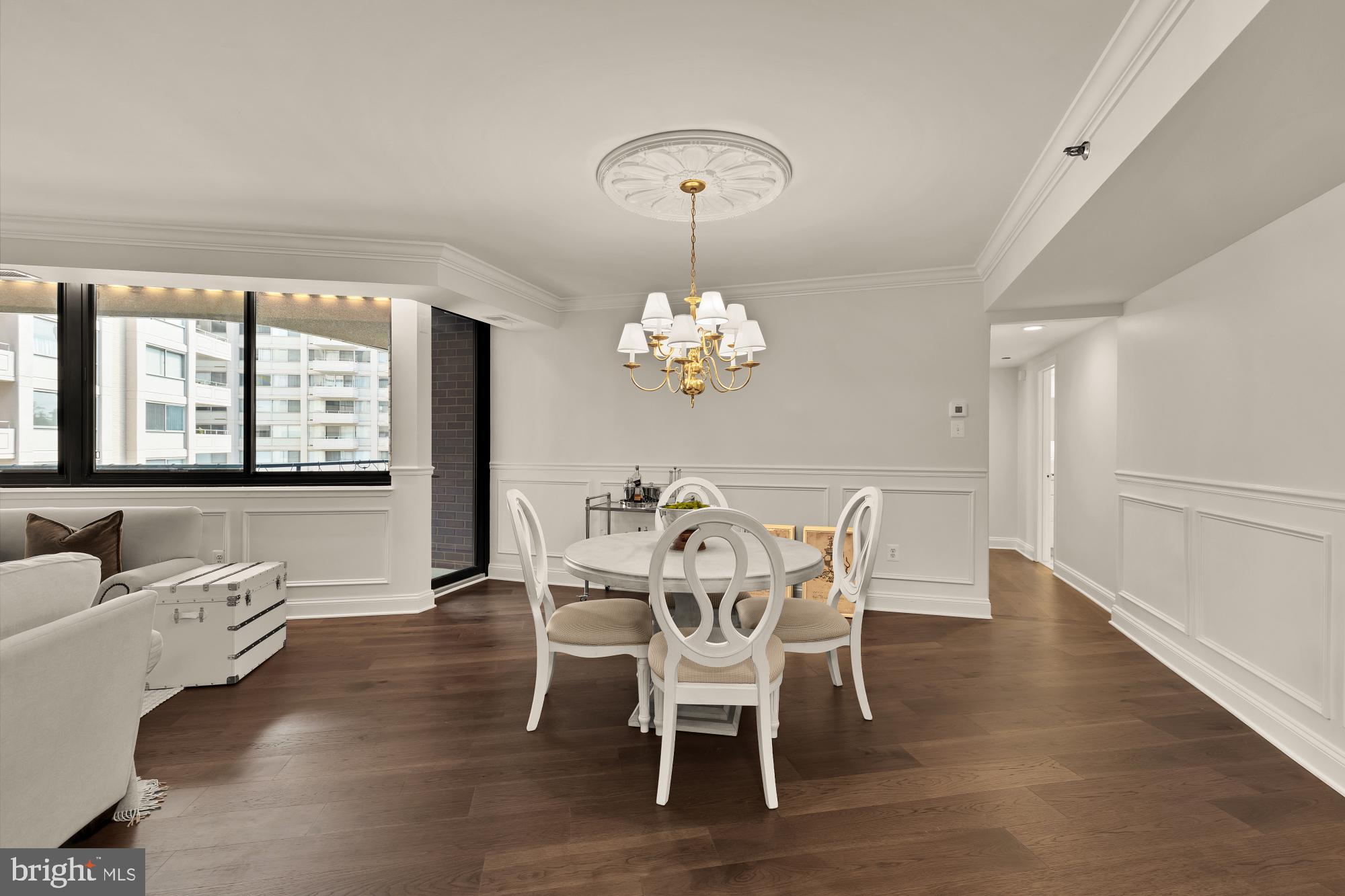 4550 North Park Avenue, Unit 614 Chevy Chase, MD 20815 - Photo 7 of 26 Bedrooms are away from the main living area