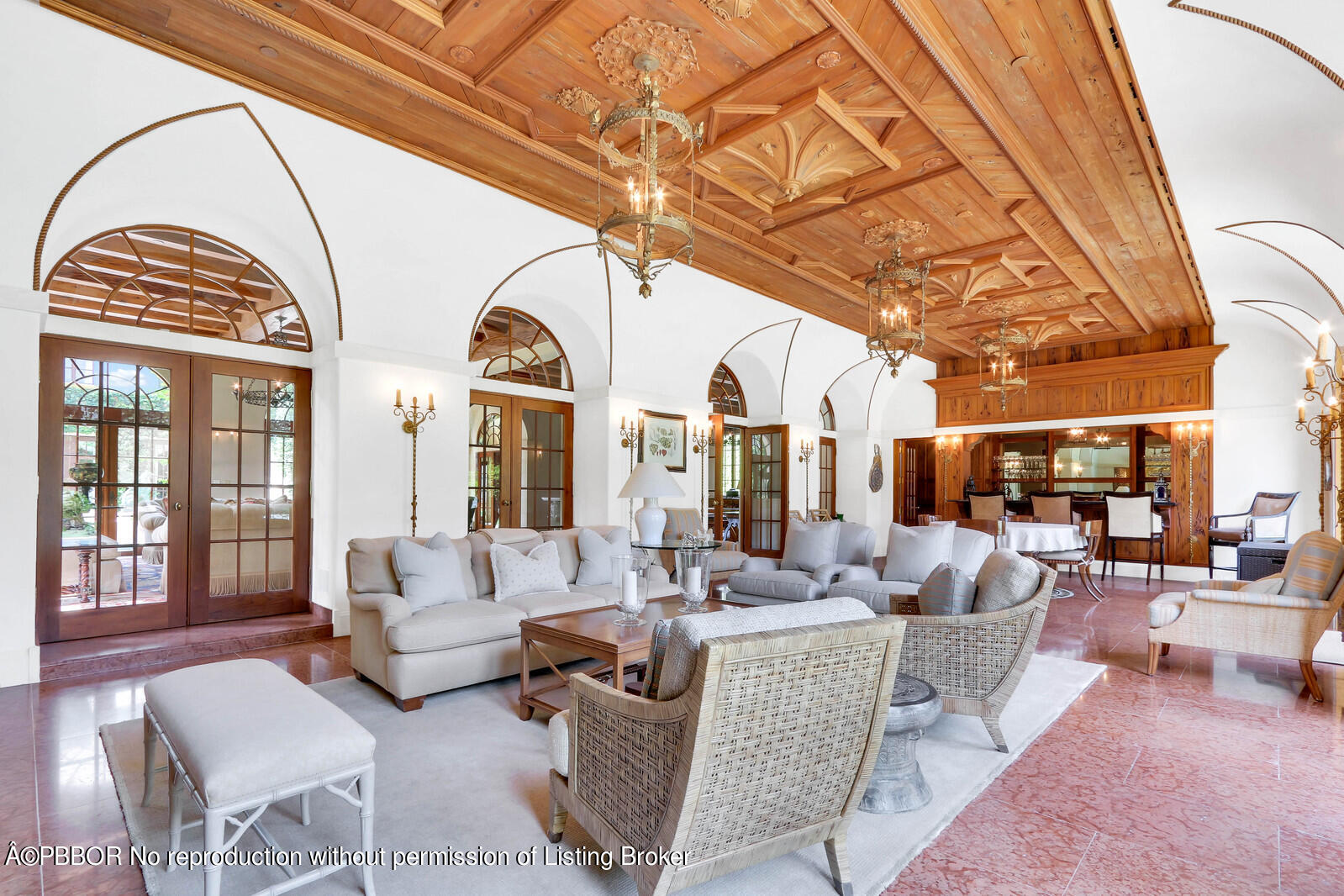 120 Jungle Road Palm Beach, FL 33480 - Photo 5 of 21 a living room with furniture and wooden floor