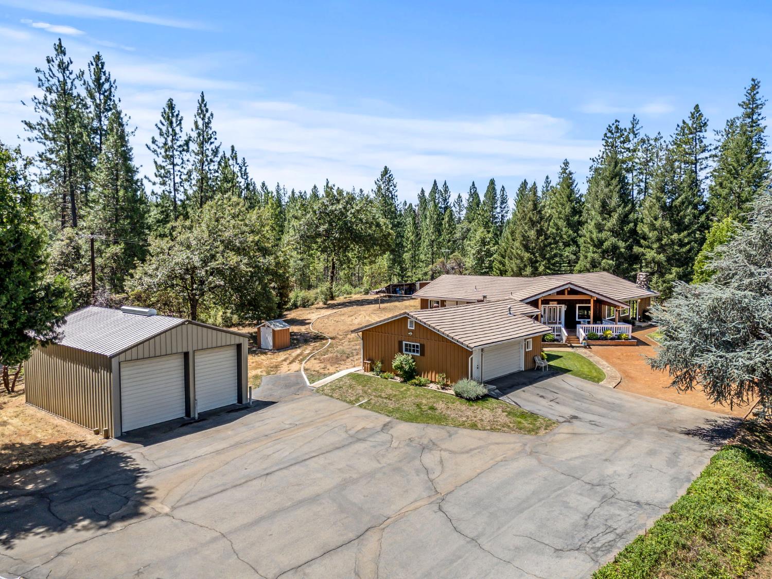 22005 Todd Valley Road Foresthill, CA 95631 - Photo 1 of 1 Aerial view of property