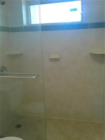 a view of lake with green space