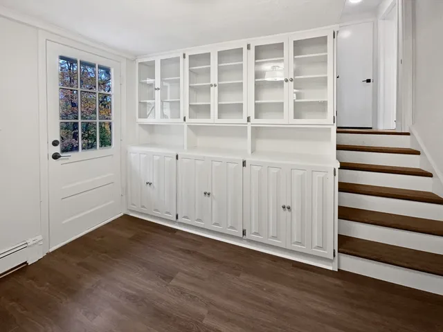 a view of a house with windows