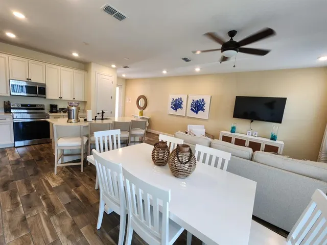 a view of a building with the shower