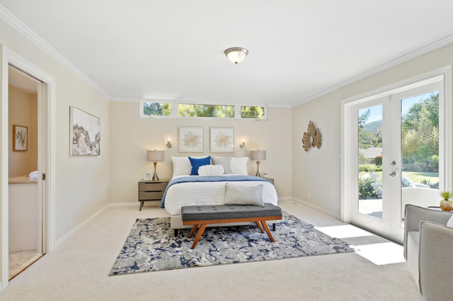 15 Debes Ranch Road San Rafael, CA 94903 - Photo 21 of 45 a living room with furniture and a rug