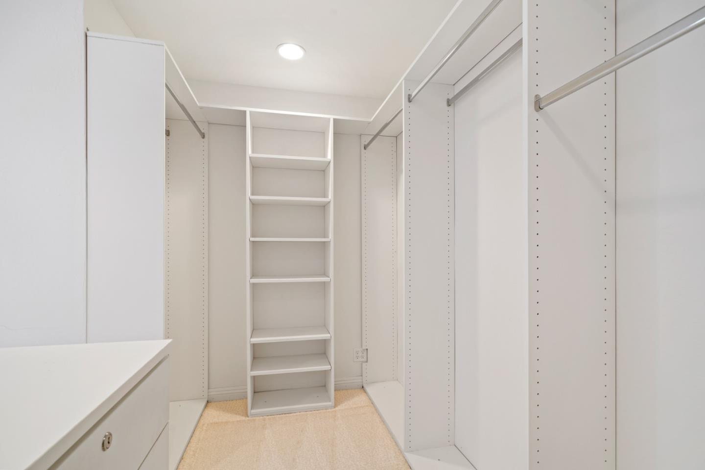 15 Debes Ranch Road San Rafael, CA 94903 - Photo 25 of 45 a view of an empty walk in closet