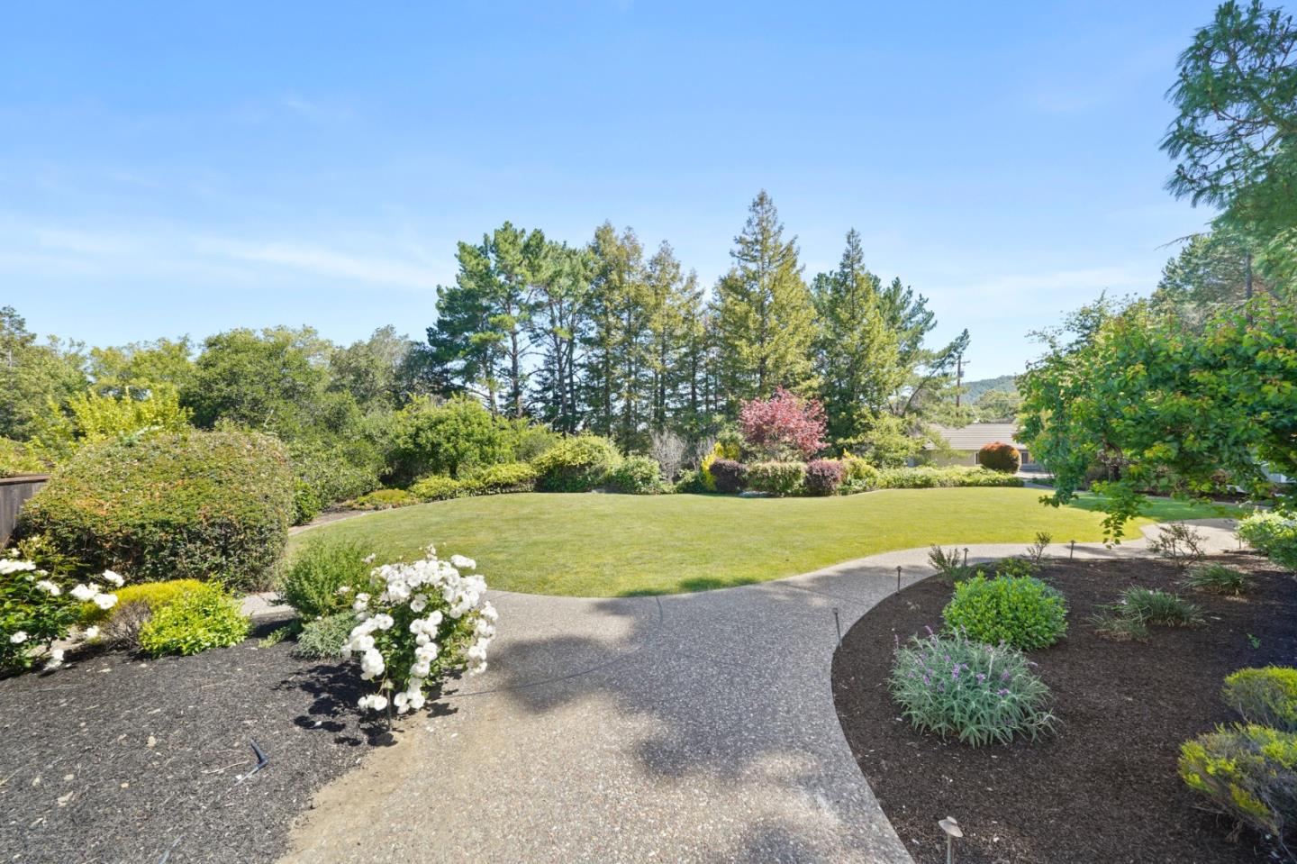 15 Debes Ranch Road San Rafael, CA 94903 - Photo 32 of 45 a view of a garden with an outdoor space