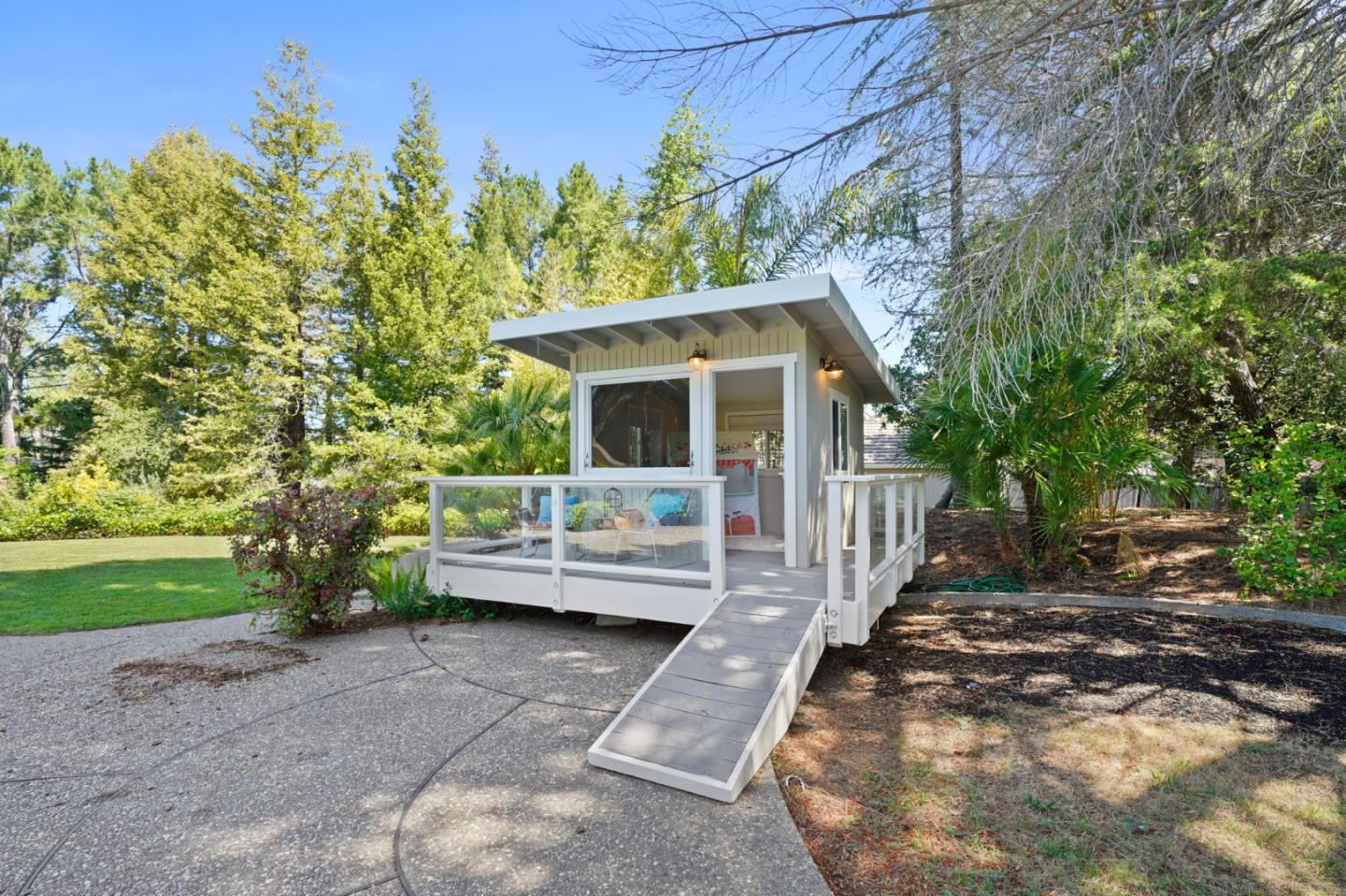 15 Debes Ranch Road San Rafael, CA 94903 - Photo 36 of 45 a view of a house with backyard and sitting area