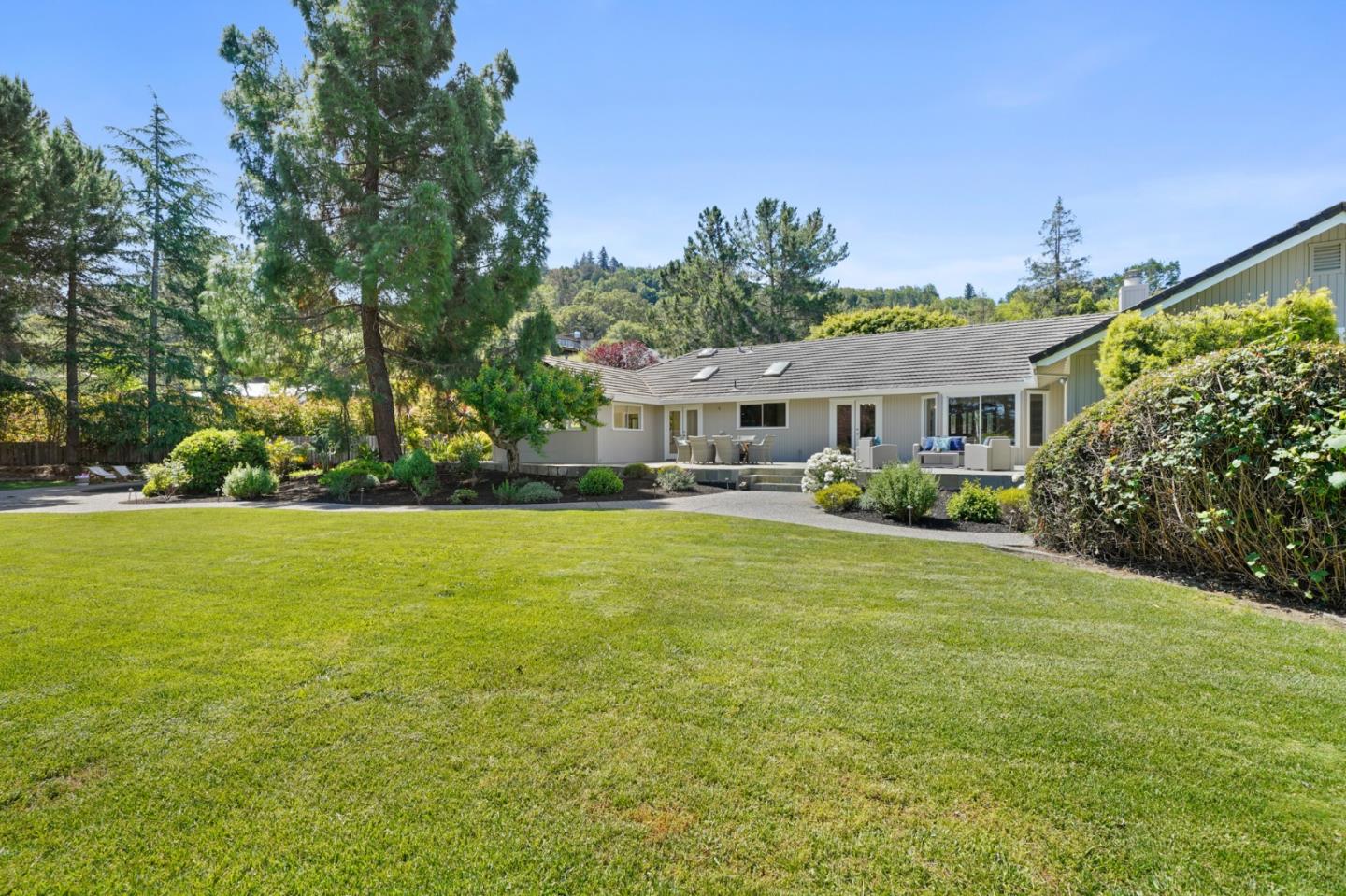 15 Debes Ranch Road San Rafael, CA 94903 - Photo 41 of 45 a house view with swimming pool and garden space