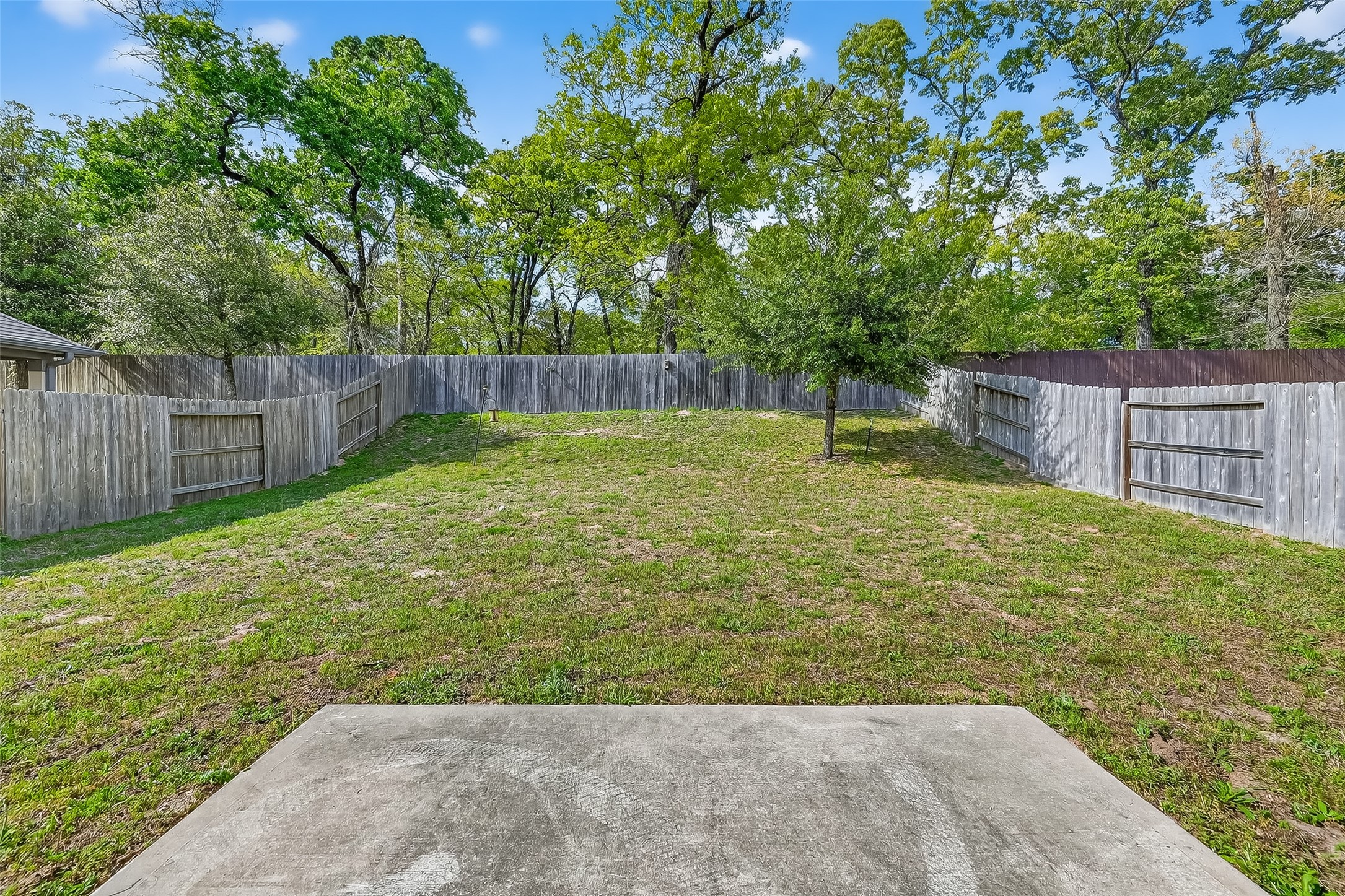 2107 Parnevik Place Conroe, TX 77304 - Photo 38 of 44 NO BACK NEIGHBOS, JUST A BEAUTIFUL FOREST OF TREES.