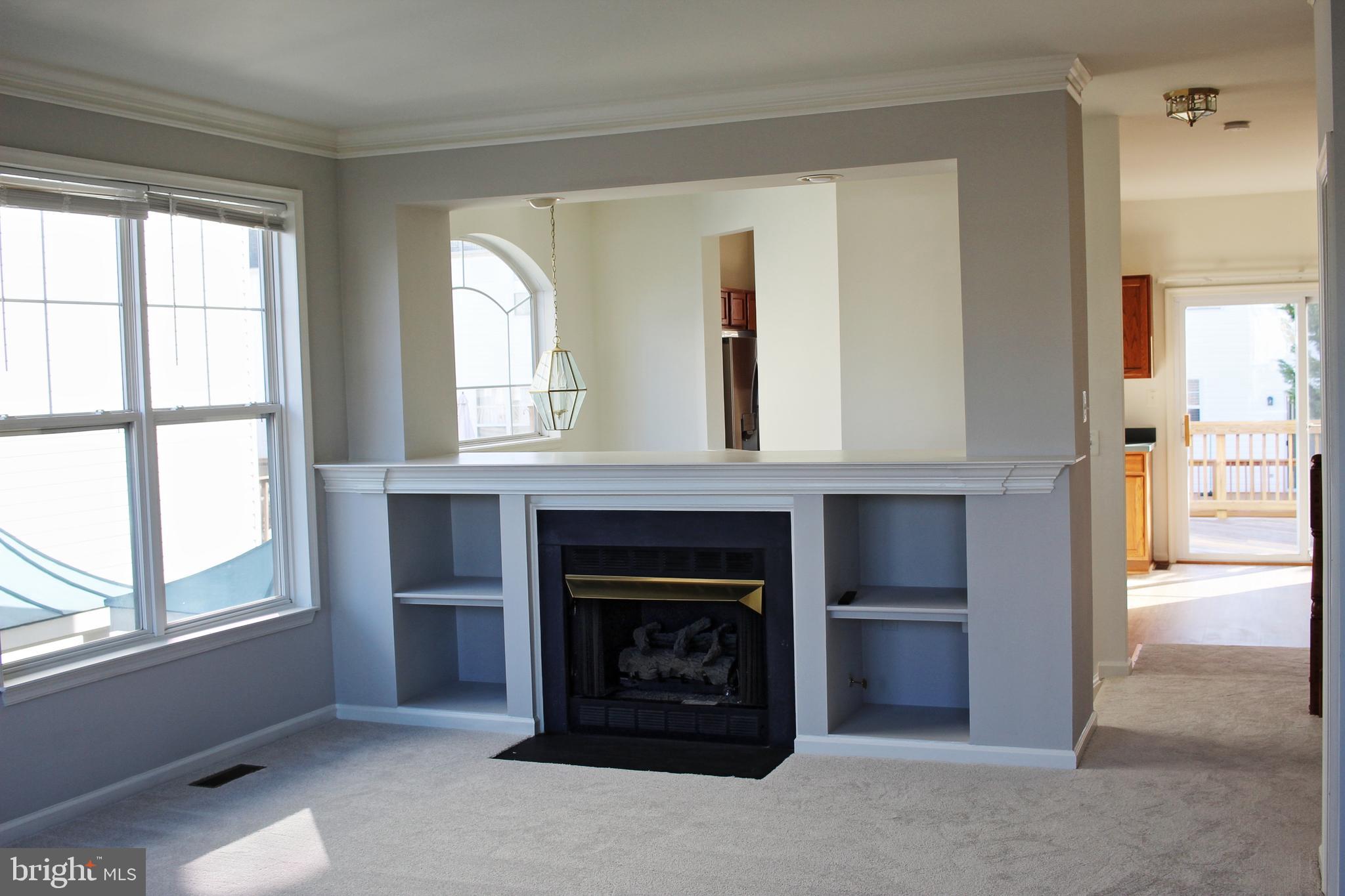 43497 Interval Street Chantilly, VA 20152 - Photo 8 of 19 Living room with gas fireplace