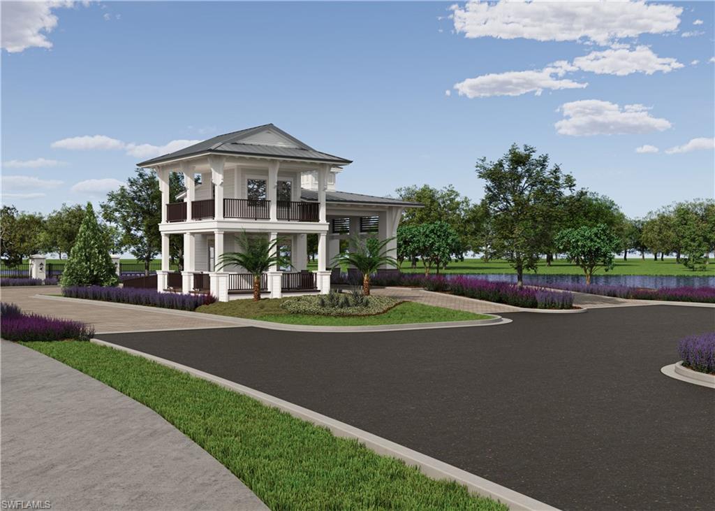 12464 Basalt Lane Alva, FL 33920 - Photo 25 of 28 a view of a big house with a big yard and large trees