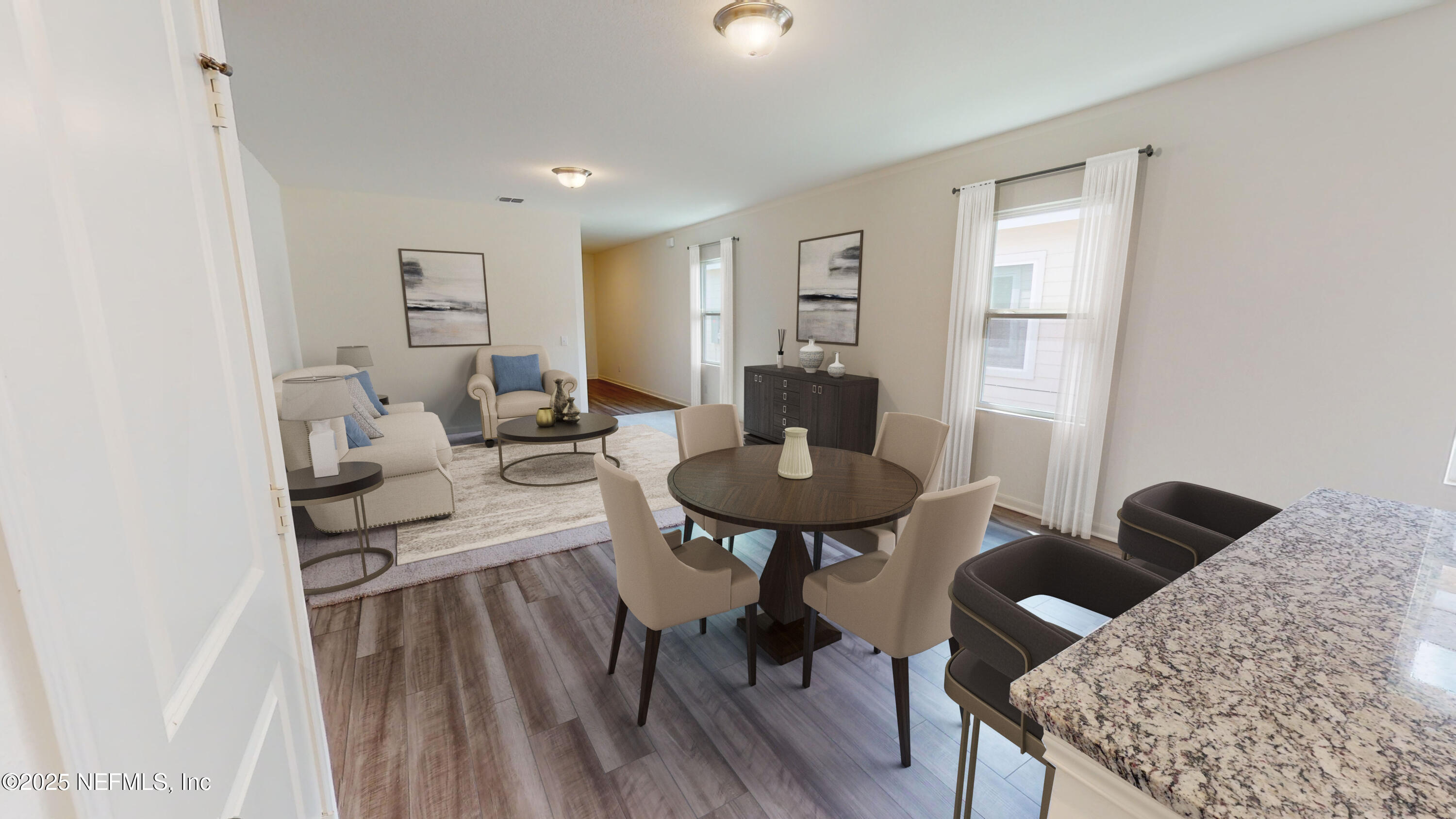 37 Oriole Road Palm Coast, FL 32137 - Photo 3 of 9 Living & Dining area