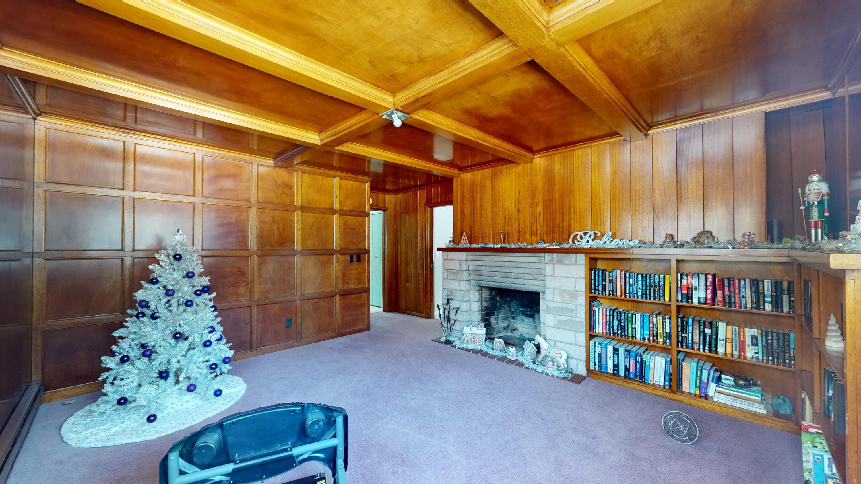 2240 South 350 East Knox, IN 46534 - Photo 37 of 103 a living room with furniture and a fireplace
