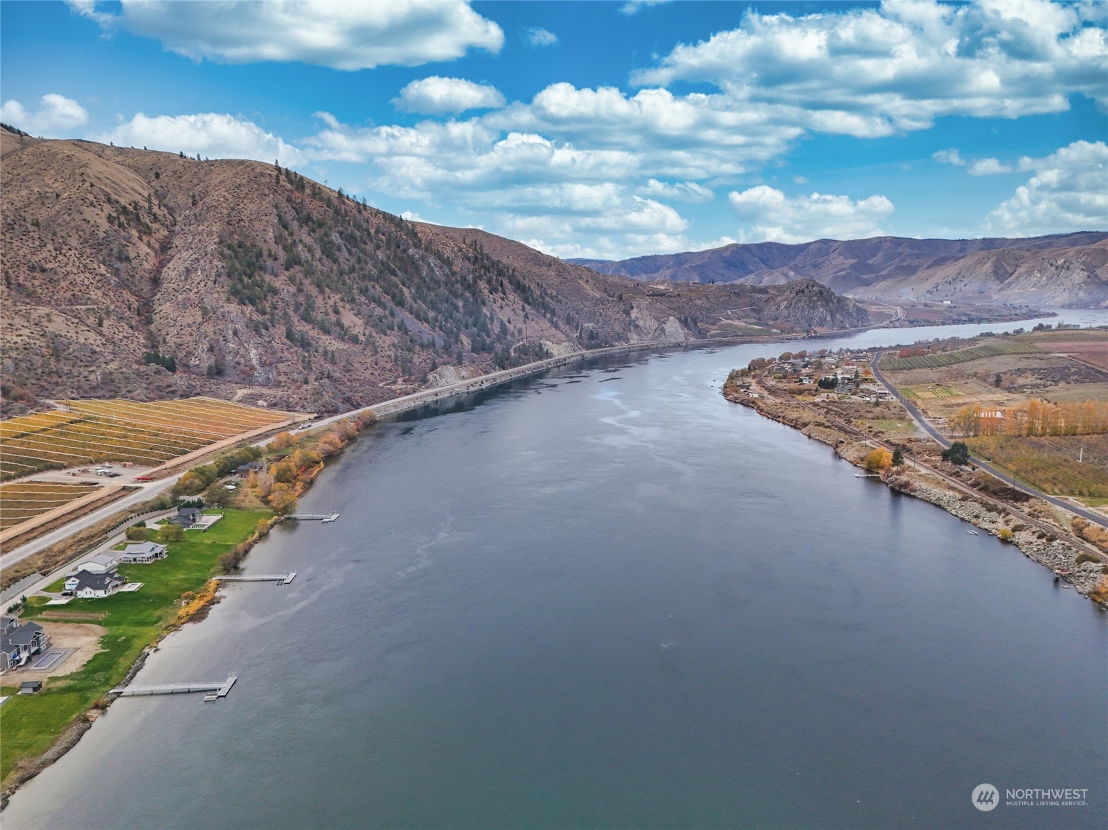 3710 Stayman Flats Road Chelan, WA 98816 - Photo 17 of 40 a view of a city street from a terrace