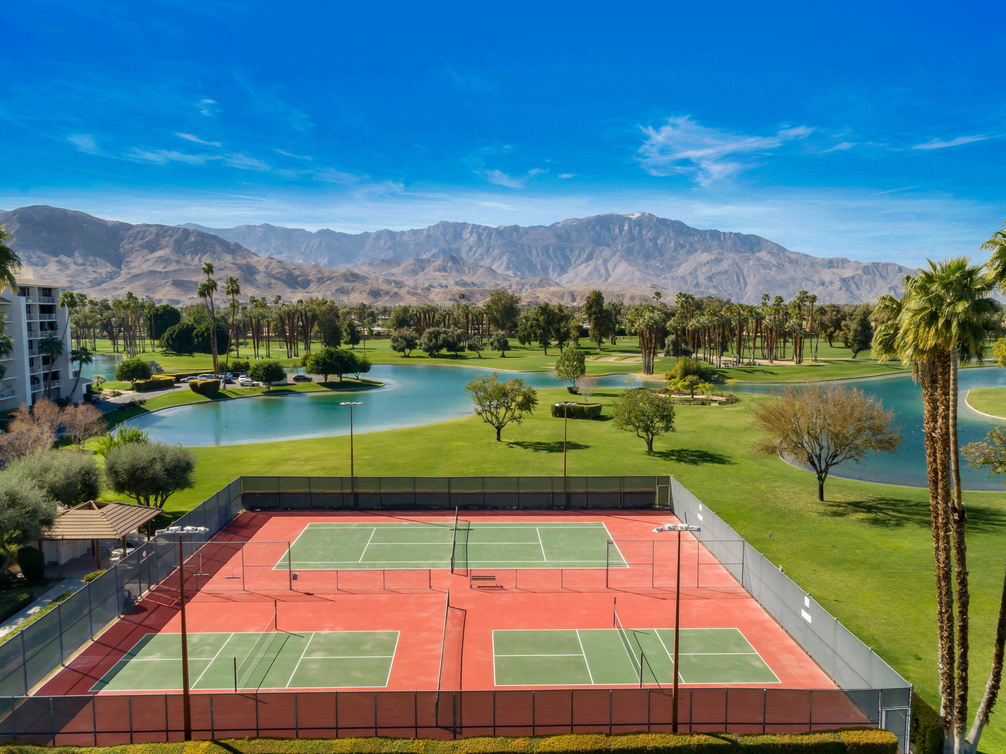 900 Island Drive, Unit 314 Rancho Mirage, CA 92270 - Photo 46 of 46 a view of swimming pool with a lake view