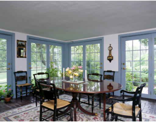 42 Ripley Lane Weston, MA 02493 - Photo 3 of 7 a view of a dining room with furniture window and outside view