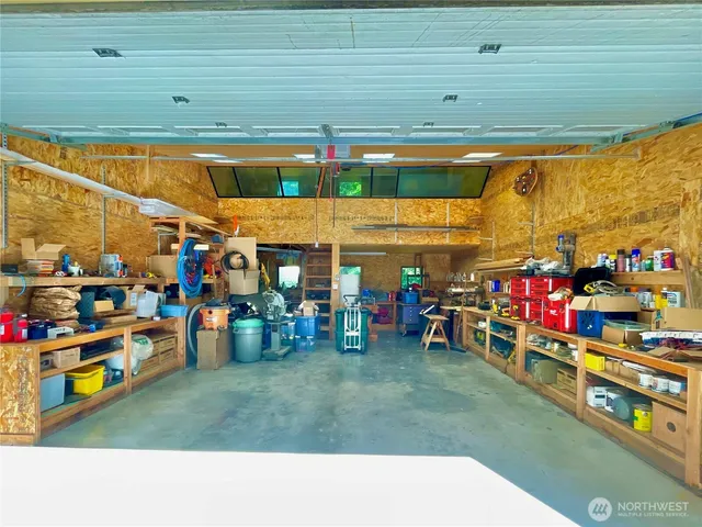 a group of people sitting in a room