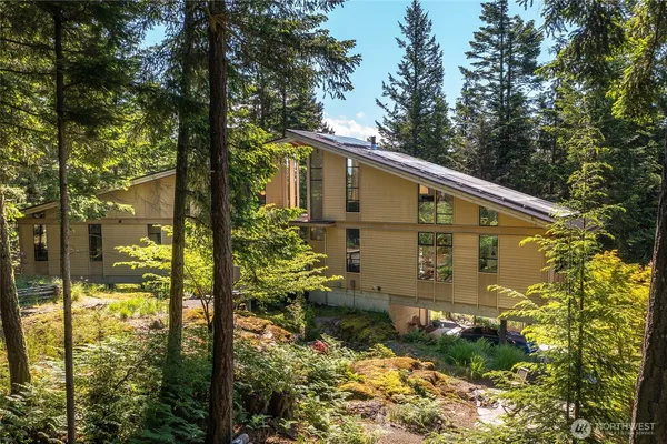 a view of a back yard of the house