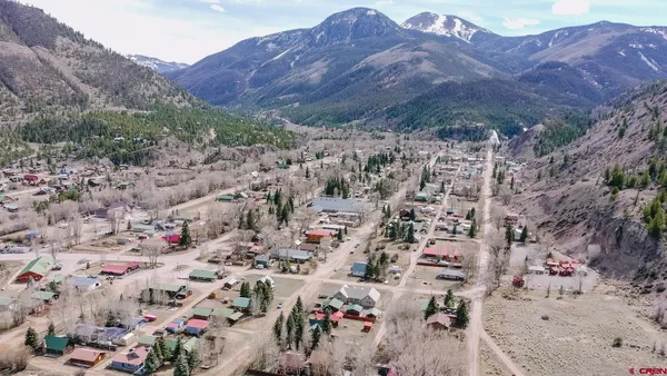an aerial view of a