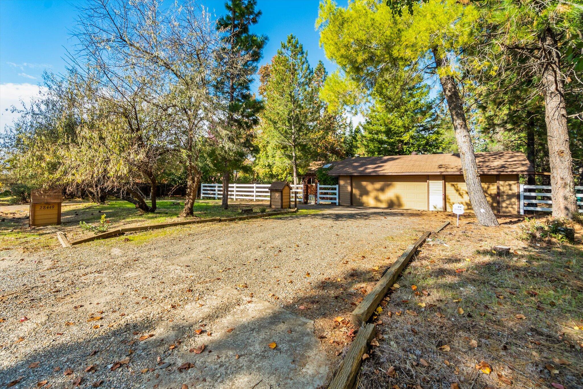 28449 Whippoorwill Circle Shingletown, CA 96088 - Photo 41 of 47 a view of a house with a backyard