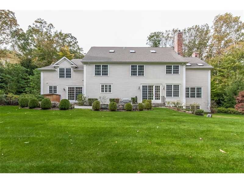 46 Stony Brook Road Darien, CT 06820 - Photo 19 of 24 a view of a house with a backyard