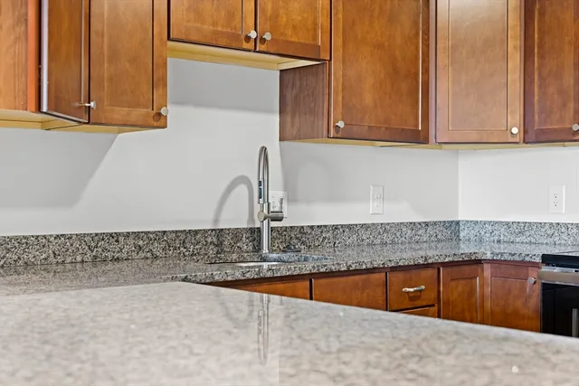 a close view of sink