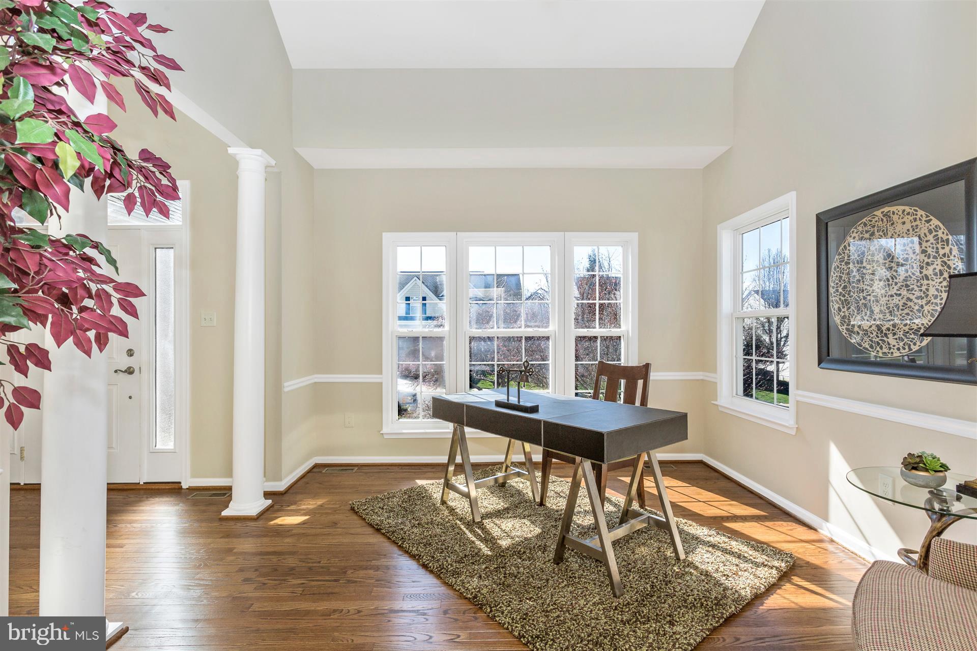 Space for a formal living room or an office.