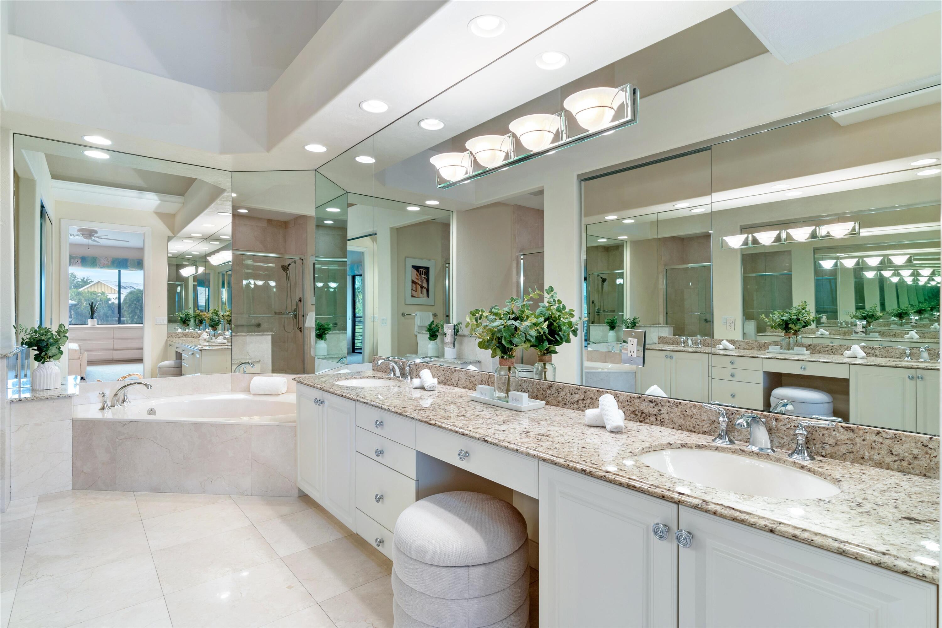 17564 Ashbourne Lane, Unit B Boca Raton, FL 33496 - Photo 19 of 28 Primary Bathroom