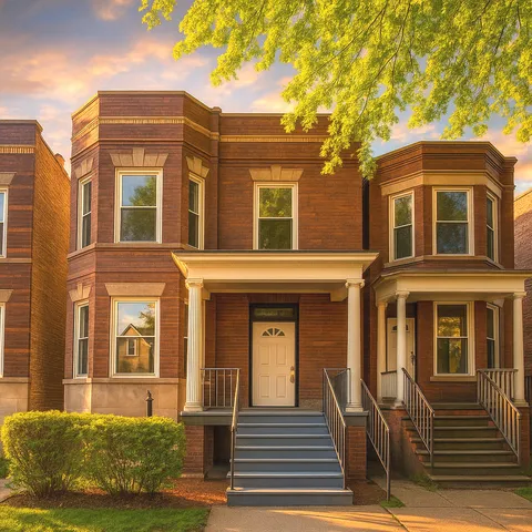 front view of a house