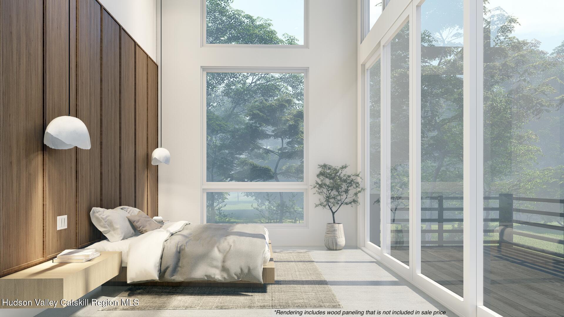 185 Stone Church Road Marbletown, NY 12401 - Photo 14 of 43 a living room with furniture and a large window