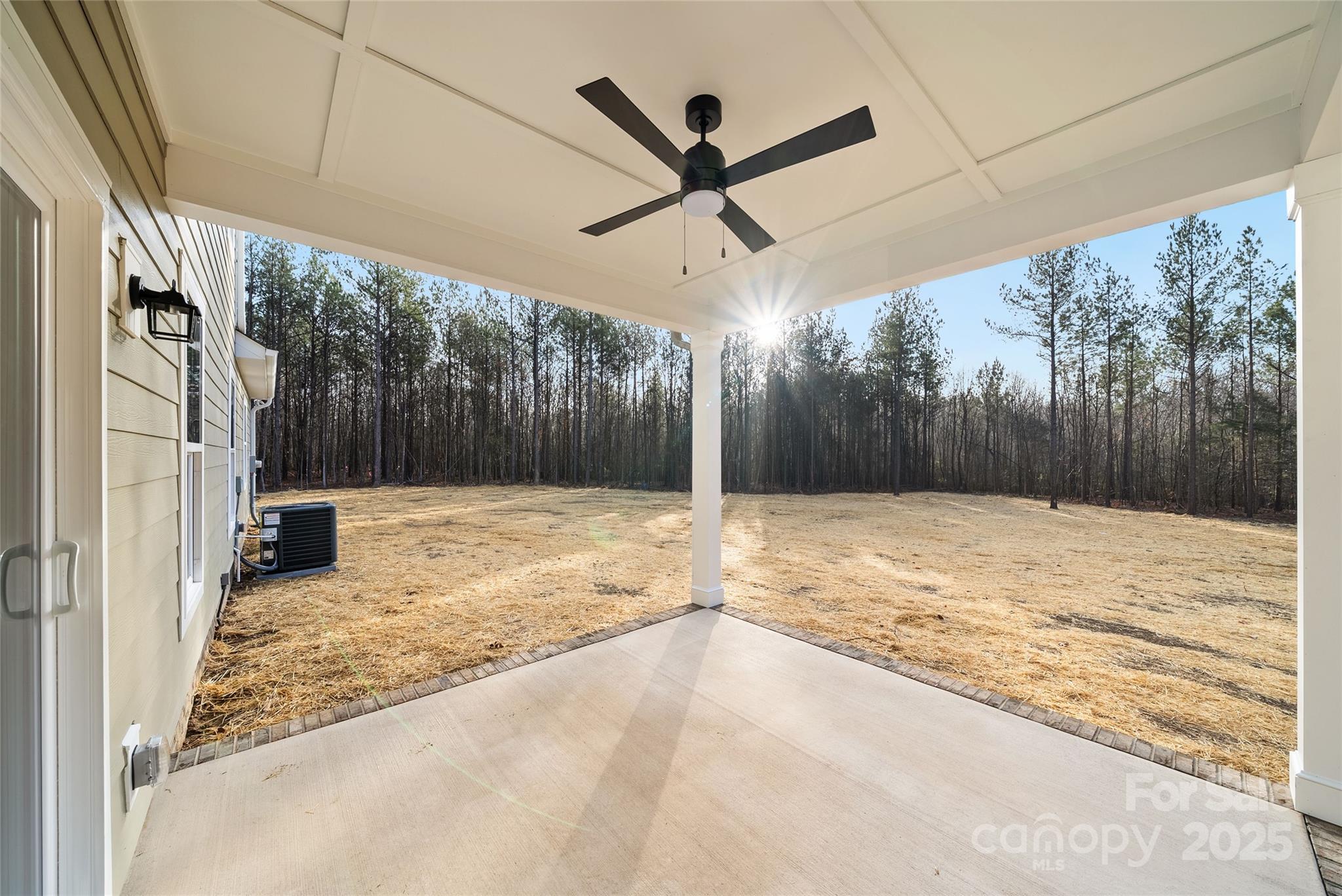 1917 Snyders Store Road, Unit 6 Wingate, NC 28174 - Photo 40 of 46 a view of a backyard of a house