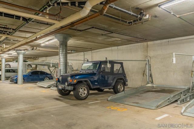 a view of a city with tall buildings in the background