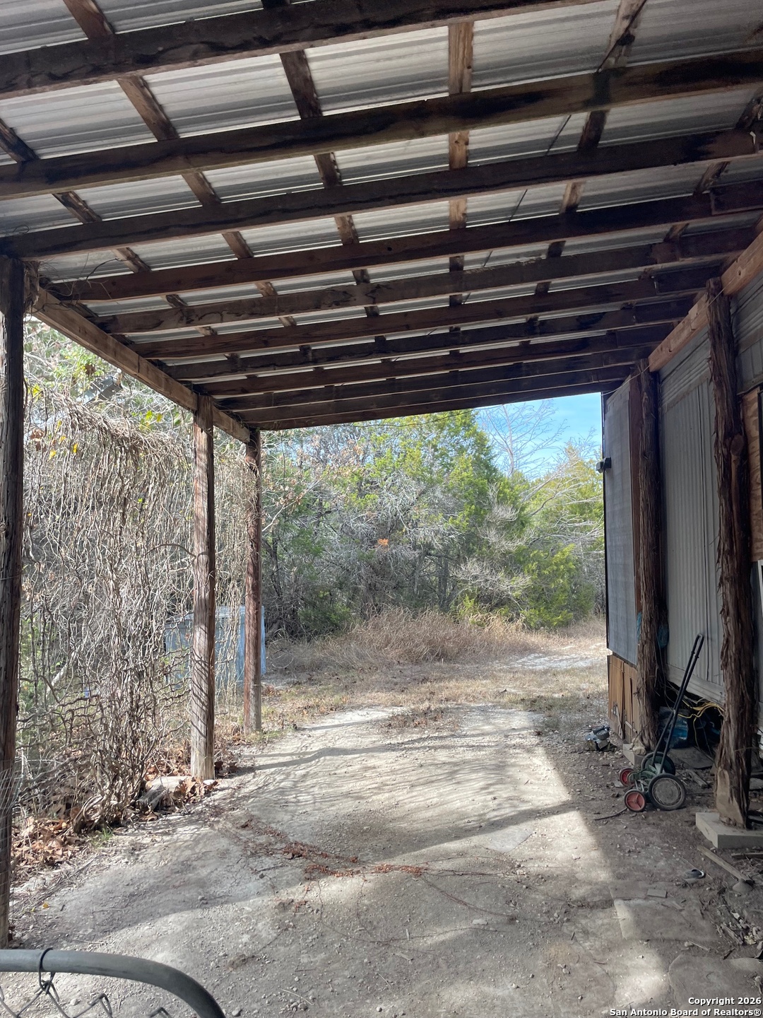 7321 Highway 173 Bandera, TX 78003 - Photo 12 of 28 a view of backyard with green space
