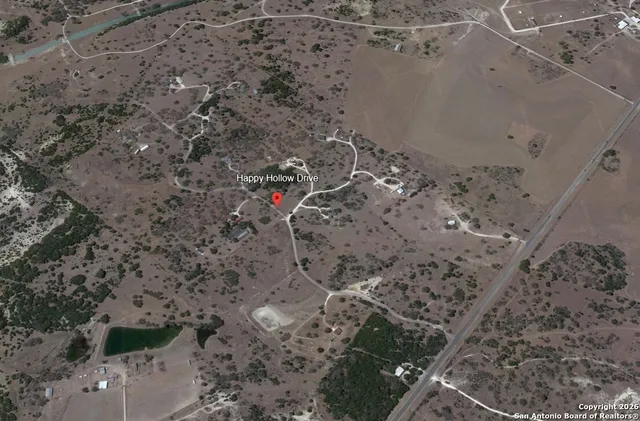 a view of a dry yard