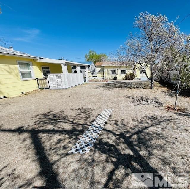 524 E Avenue Gabbs, NV 89409 - Photo 14 of 15 a front view of a house with a yard