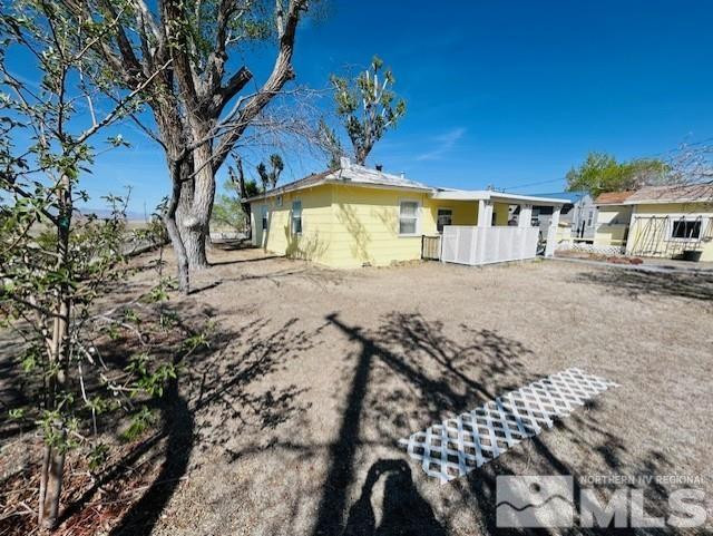 524 E Avenue Gabbs, NV 89409 - Photo 15 of 15 a view of a yard with a house