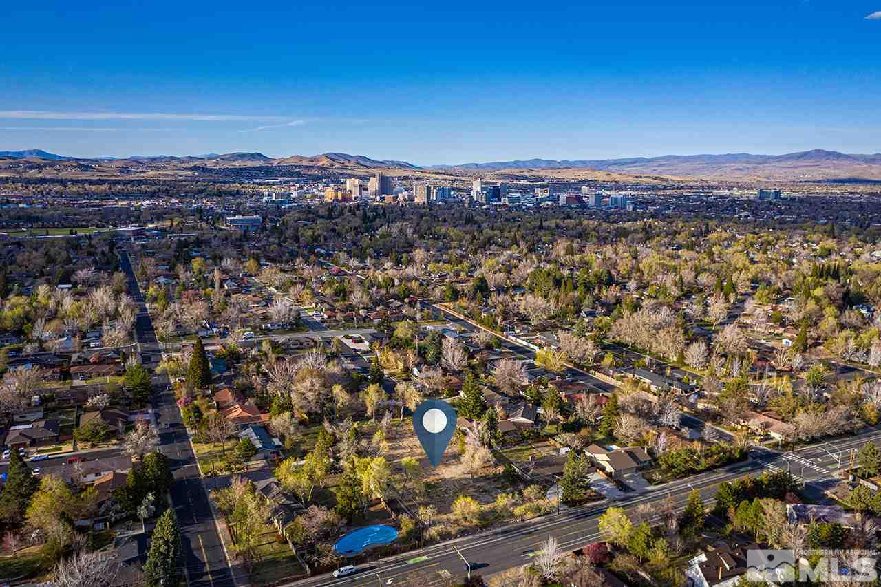 1133 West Plumb Lane Reno, NV 89509 - Photo 1 of 6 an aerial view of residential building and street