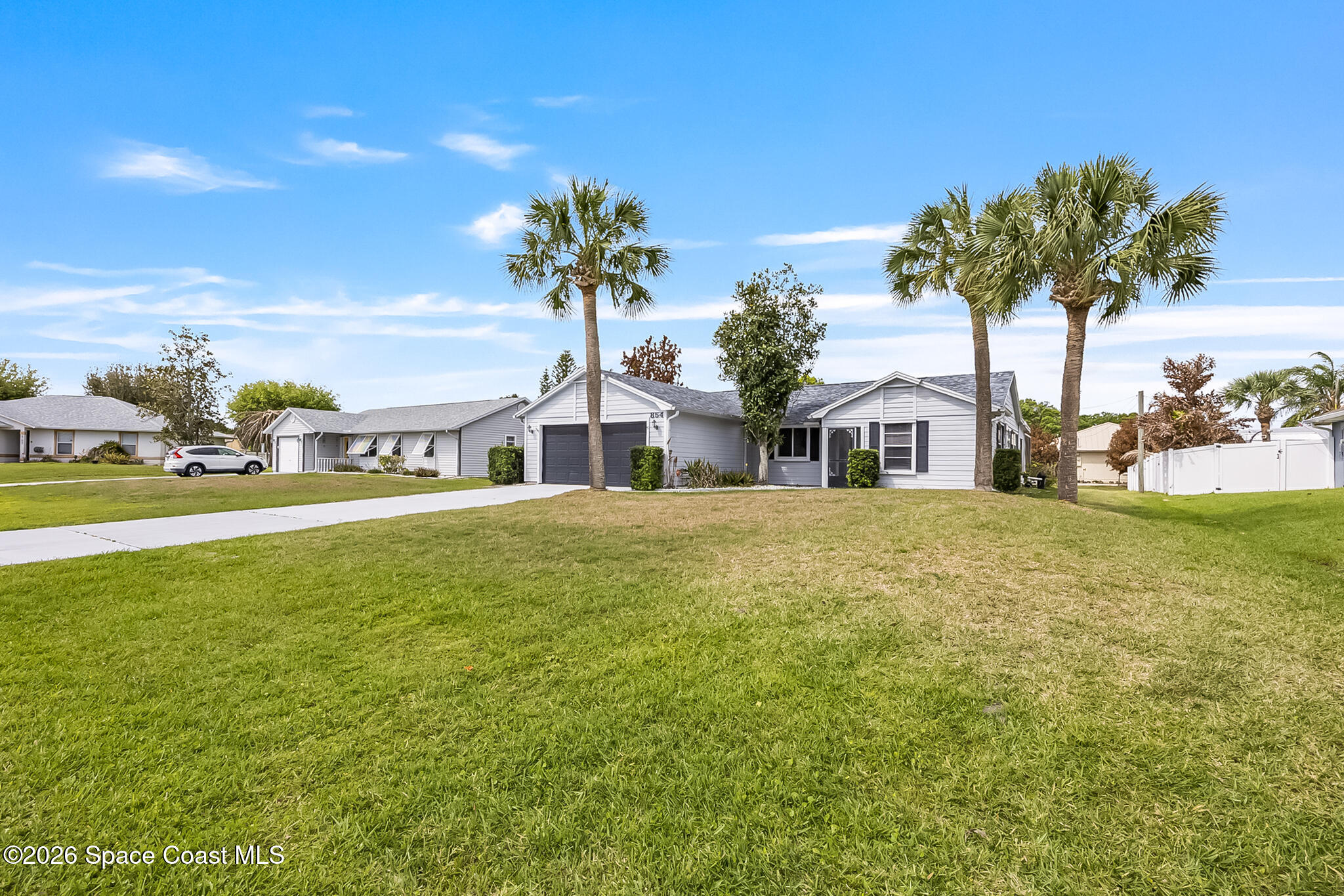 854 Dale Circle Sebastian, FL 32958 - Photo 2 of 31 a front view of house with yard