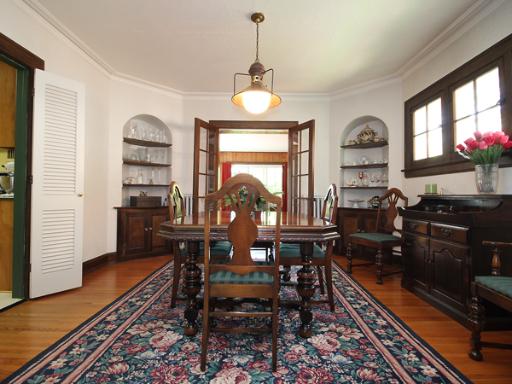 726 Howard Street Wheaton, IL 60187 - Photo 5 of 16 a view of a dining room with furniture window and wooden floor