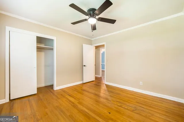 wooden floor in an empty room